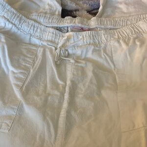 White Relaxed Fit Pants